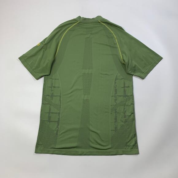 Lululemon T Shirt Mens M Medium Ivy Green Metal Vent Tech Short Sleeve Workout - Picture 6 of 8